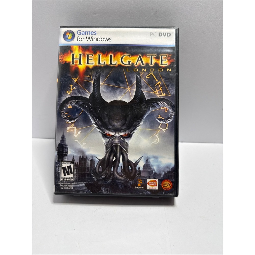 Hellgate London PC DVD Game 2007 Action RPG Flagship Studios EA Namco Bandai